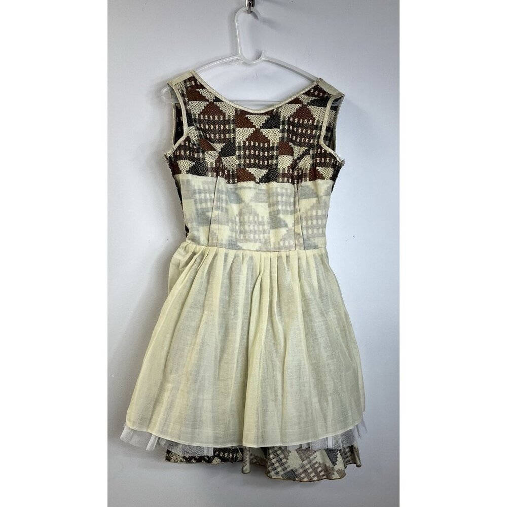 VTG/Retro/Stepford Wife/50s/Statement Dress/Handmade Gorgeous S/M 🤩 - Picture 6 of 13